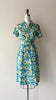 Blue Poppies Dress | 1950s