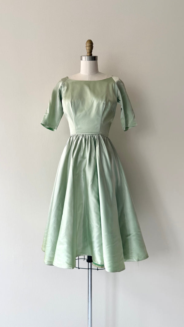 Bustle Back Dress | 1950s
