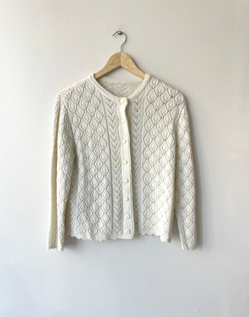 Pointelle Cardigan | 1960s