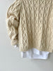 Cable Twist Wool Sweater