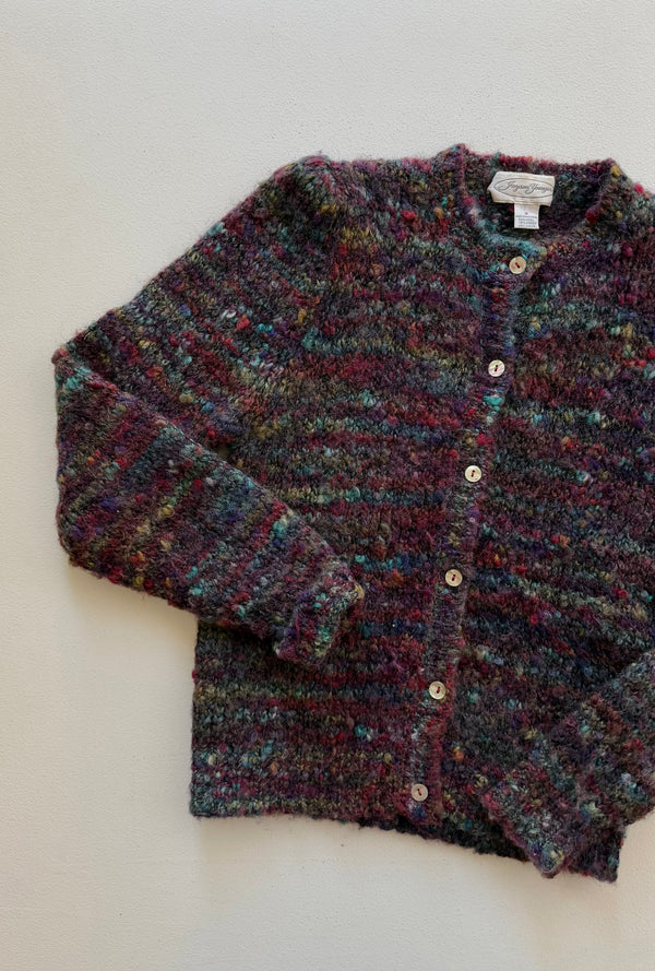 Northern Lights Wool Cardigan | 1970s