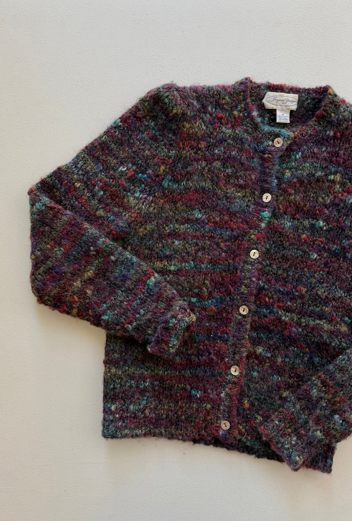 Northern Lights Wool Cardigan | 1970s