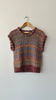Fiber Arts Wool Sweater | 1980s