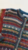Intarsia Wool Cardigan | 1970s