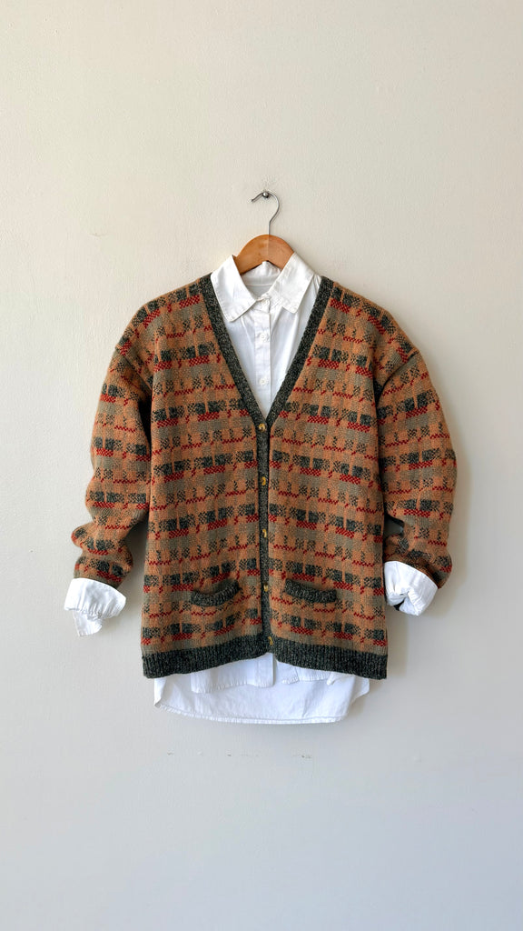 Shetland Wool Cardigan