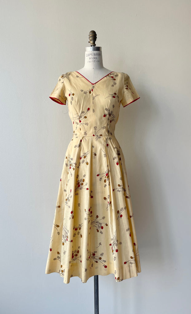 Raspberry Patch Dress | 1950s