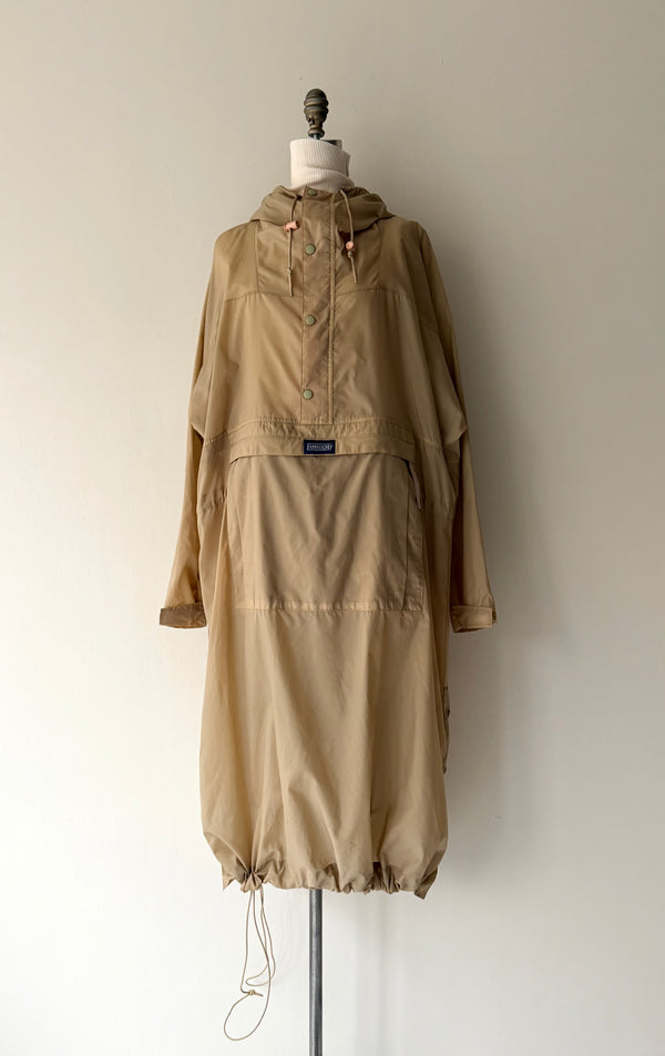 Land's End Packable Rain Poncho | 1980s