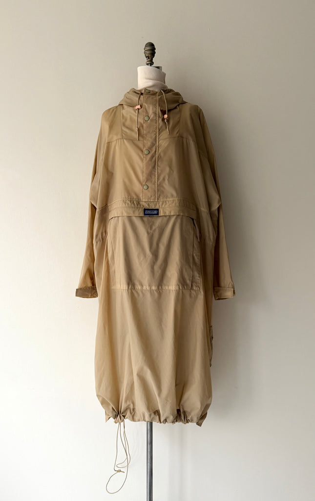 Land's End Packable Rain Poncho | 1980s