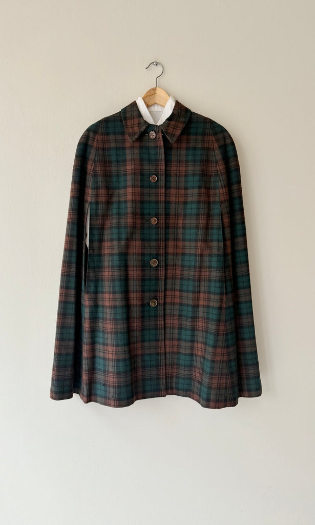 Reversible Wool Cape | 1960s