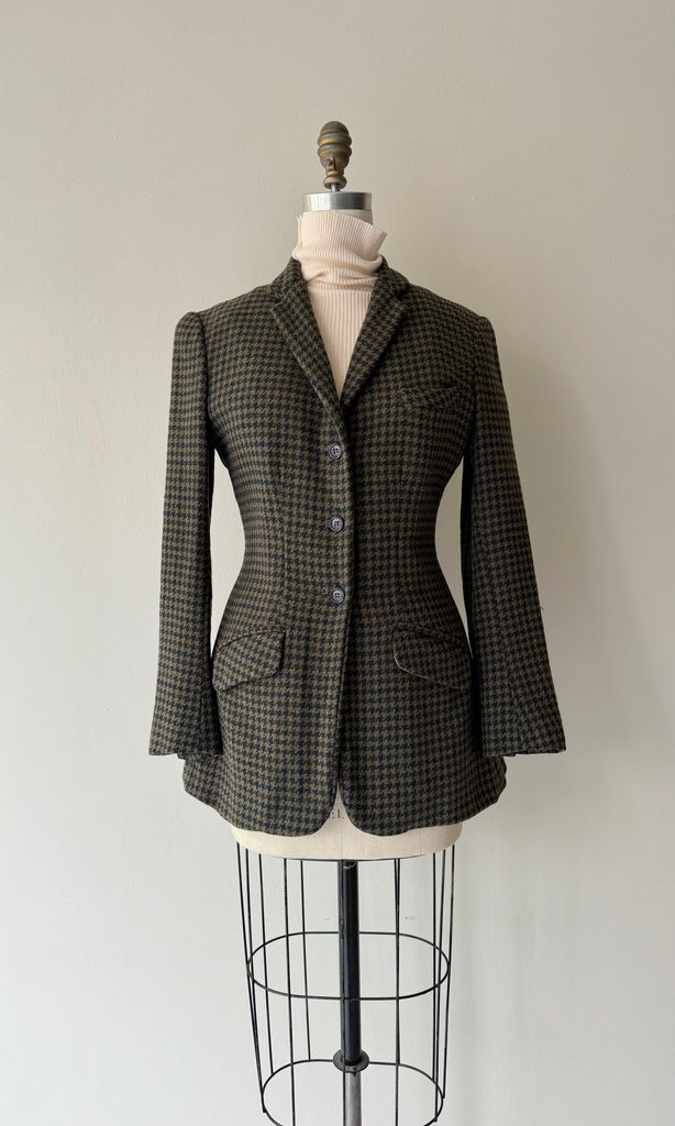 Houndstooth Hacking Jacket | 1950s