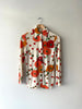 Mums & Squares Shirt | 1970s
