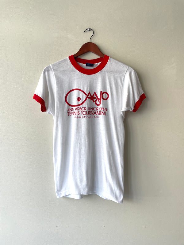 Tennis Ringer Tee | 1980s