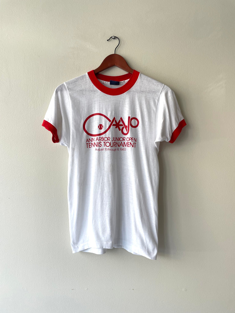Tennis Ringer Tee | 1980s