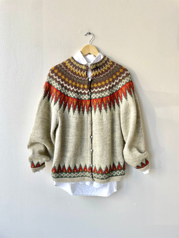 Norwegian Fair Isle Sweater | 1950s