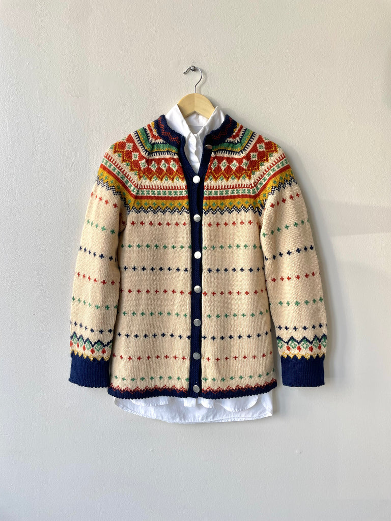 Ragnhild Fair Isle Sweater | 1950s