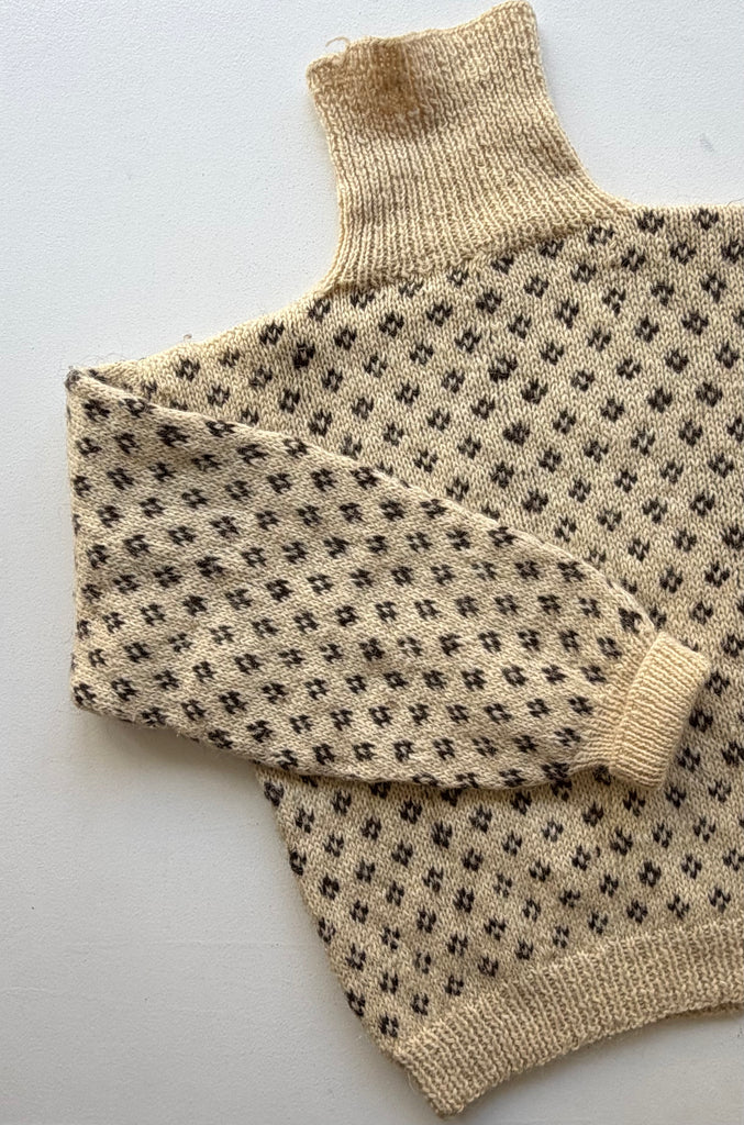 Handknit Wool Sweater