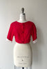 Cherry Cropped Jacket | 1960s