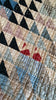 Antique Thousand Triangles Quilt