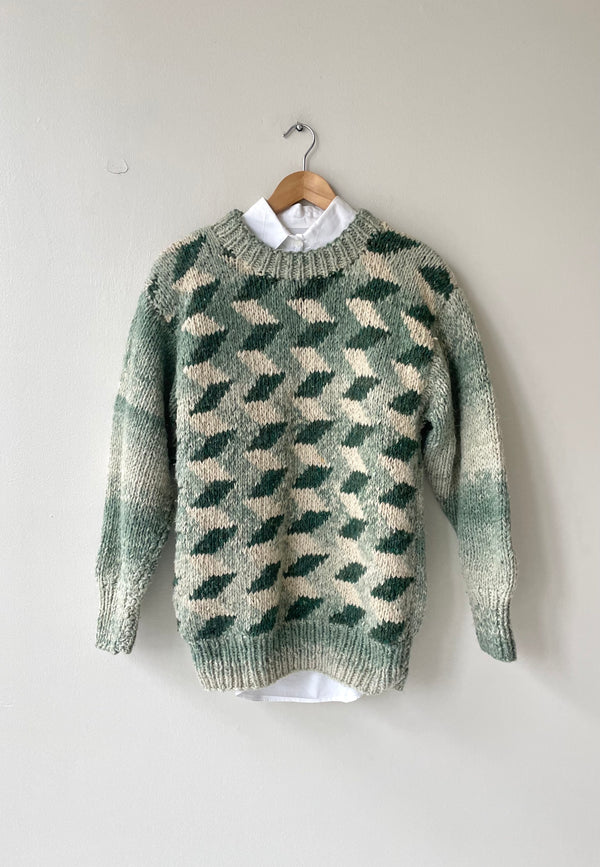 Quadrilateral Wool Sweater