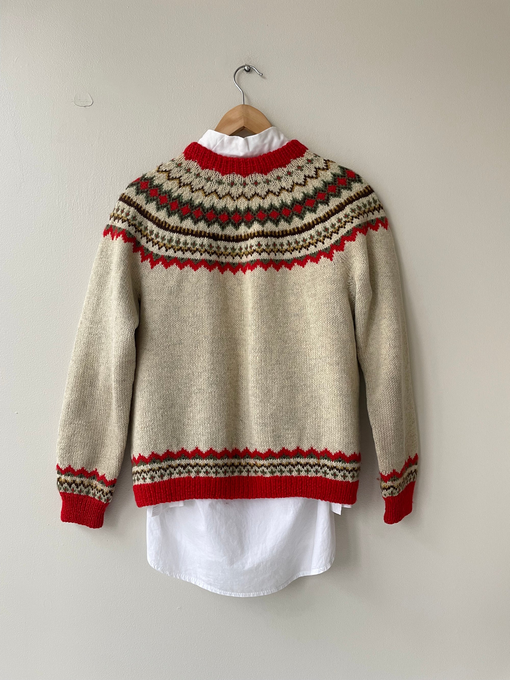 Siril Fair Isle Cardigan | 1960s – DEAR GOLDEN