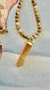 14K Agate Figa & Stone Necklace