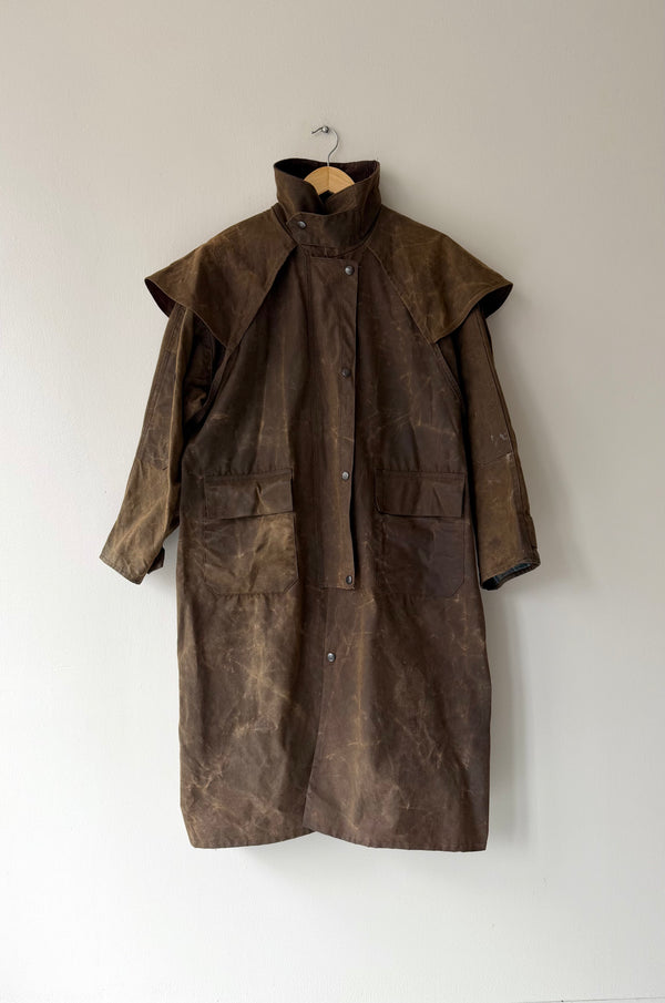 Stockrider Oilcloth Duster Coat