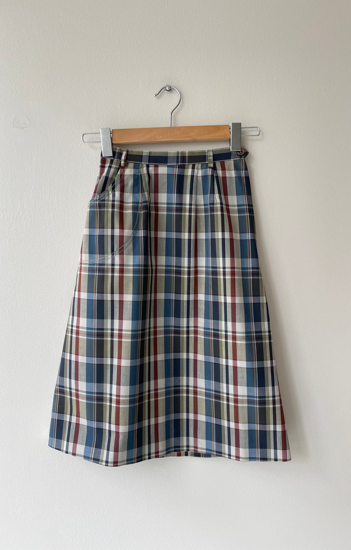 Stockton Plaid Skirt | 1950s – DEAR GOLDEN