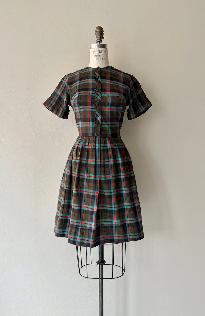 Campbell Tartan Dress | 1950s