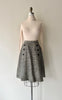 Salt & Pepper Tweed Skirt | 1960s