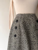Salt & Pepper Tweed Skirt | 1960s