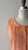 Apricot Cotton Dress | 1950s