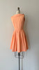 Apricot Cotton Dress | 1950s