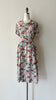 Geranium Silk Dress | 1940s