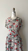 Geranium Silk Dress | 1940s