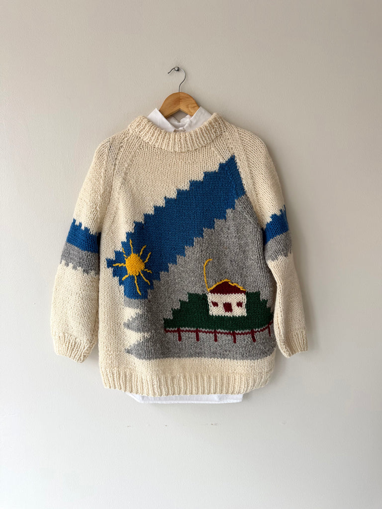 Grigoropoulos Handknit Wool Sweater