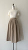 Side Button Skirt