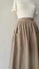 Side Button Skirt