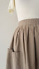 Side Button Skirt