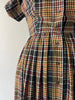 Wotten Plaid Dress | 1950s