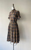 Wotten Plaid Dress | 1950s