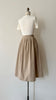 Side Button Skirt