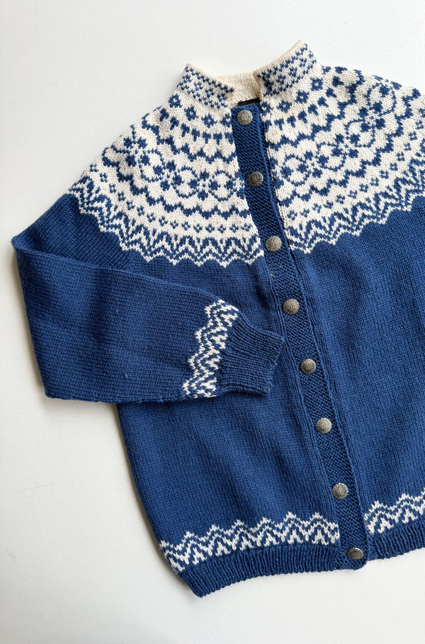 Oslo Skies Cardigan | 1970s