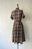 Wotten Plaid Dress | 1950s
