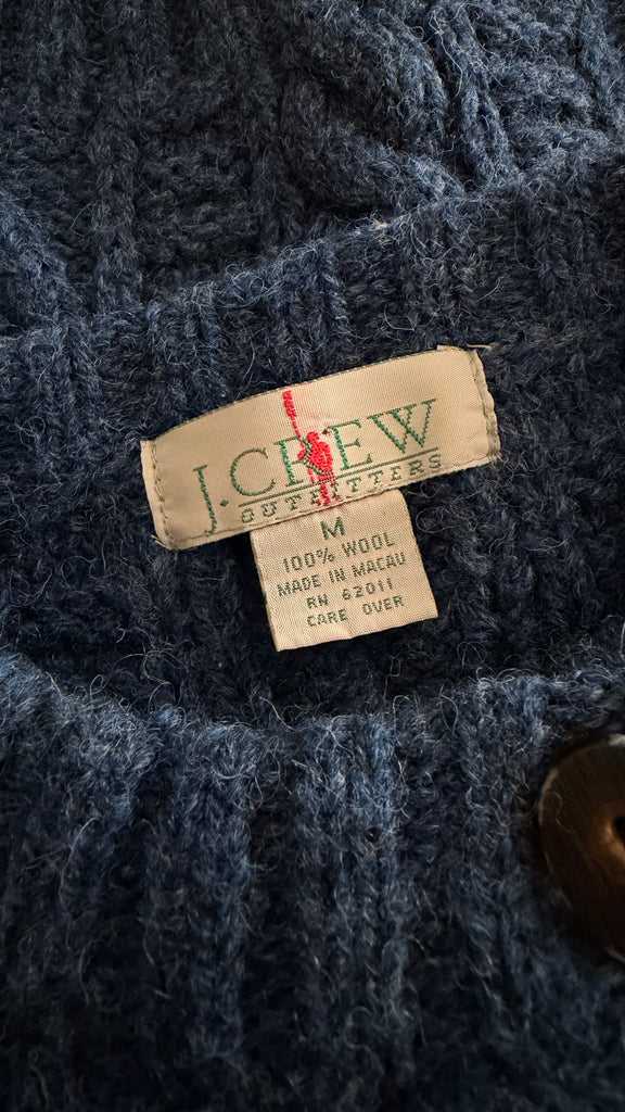 1980s J.Crew Wool Cardigan