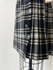 Wool Tartan Wrap Skirt | 1960s