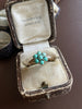 Vintage 9K Gold & Turquoise Ring