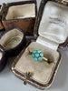 Vintage 9K Gold & Turquoise Ring