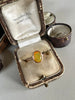 Vintage 9K Gold Fire Opal Ring