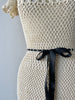 Emmanuelle Crochet Dress | 1930s