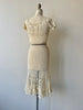 Emmanuelle Crochet Dress | 1930s